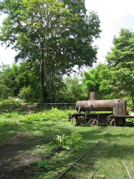 old rails on one of island on River Khong.jpg
